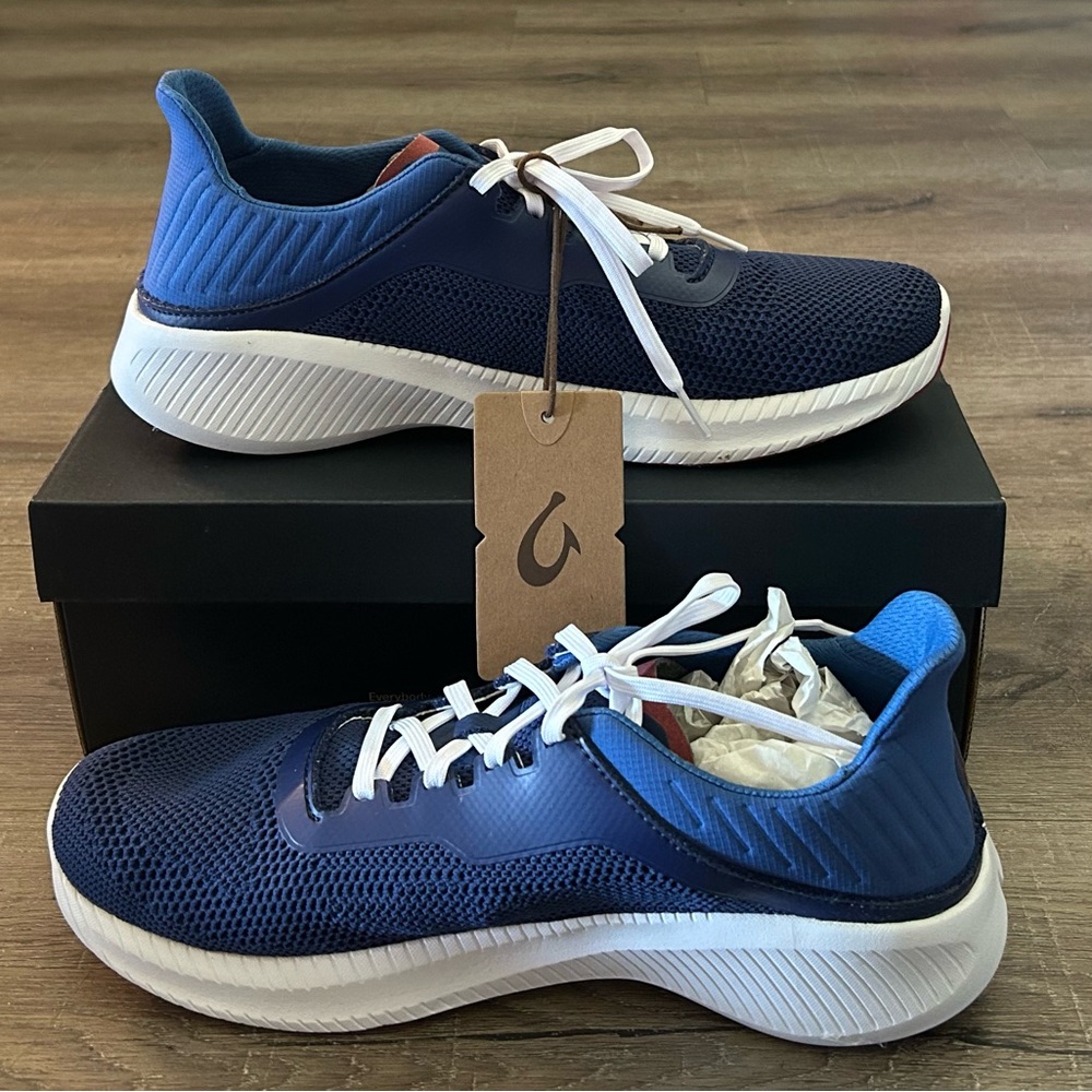 Brand New Men’s 13 OluKai Island Hopper‎ Sneakers Deep Blue👟
